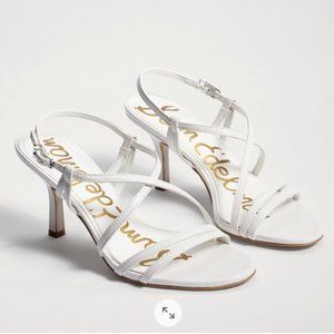 Sam Edelman Paislee Strappy Sandal White-7.5W